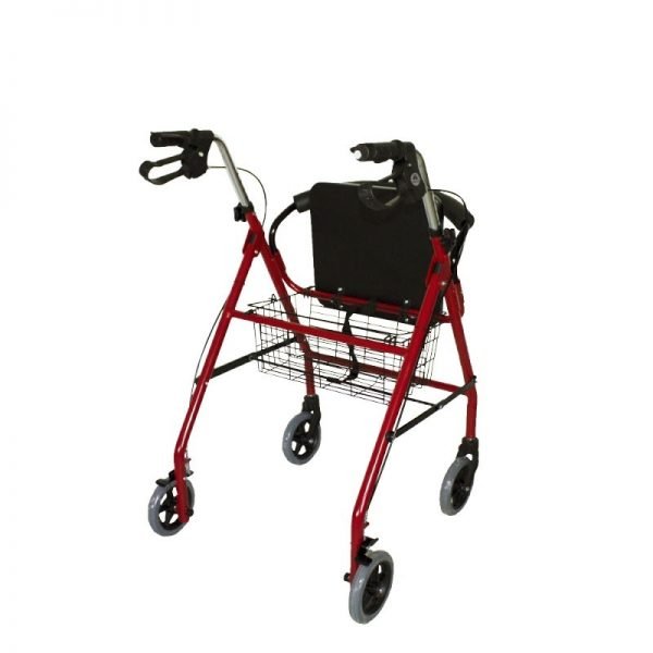 andador de aluminio plegable