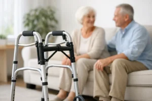 Andador para adultos mayores plegable