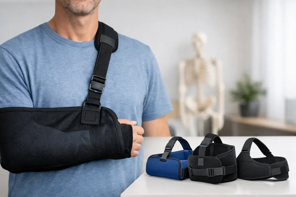 Cabestrillo para hombro lesionado: cómo elegirlo