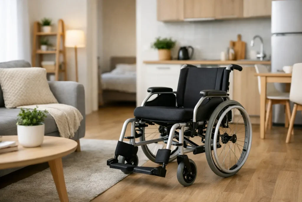 Silla de ruedas para casa pequeña: qué elegir