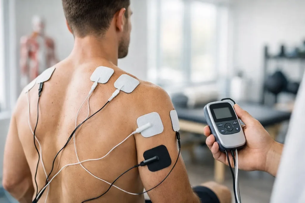 Aparatos TENS para rehabilitación muscular