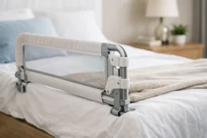 Barandillas de cama abatibles: cómo elegir