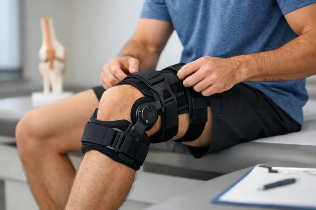 Cómo elegir una ortesis de rodilla bien