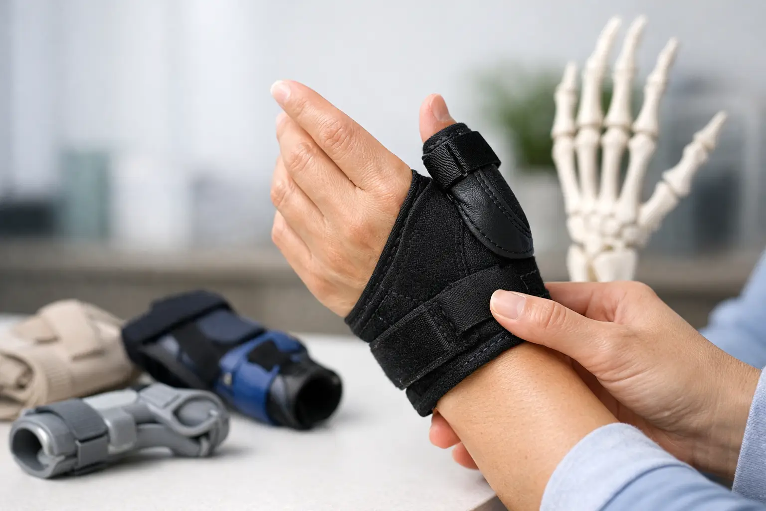 Órtesis para rizartrosis pulgar: cómo elegir