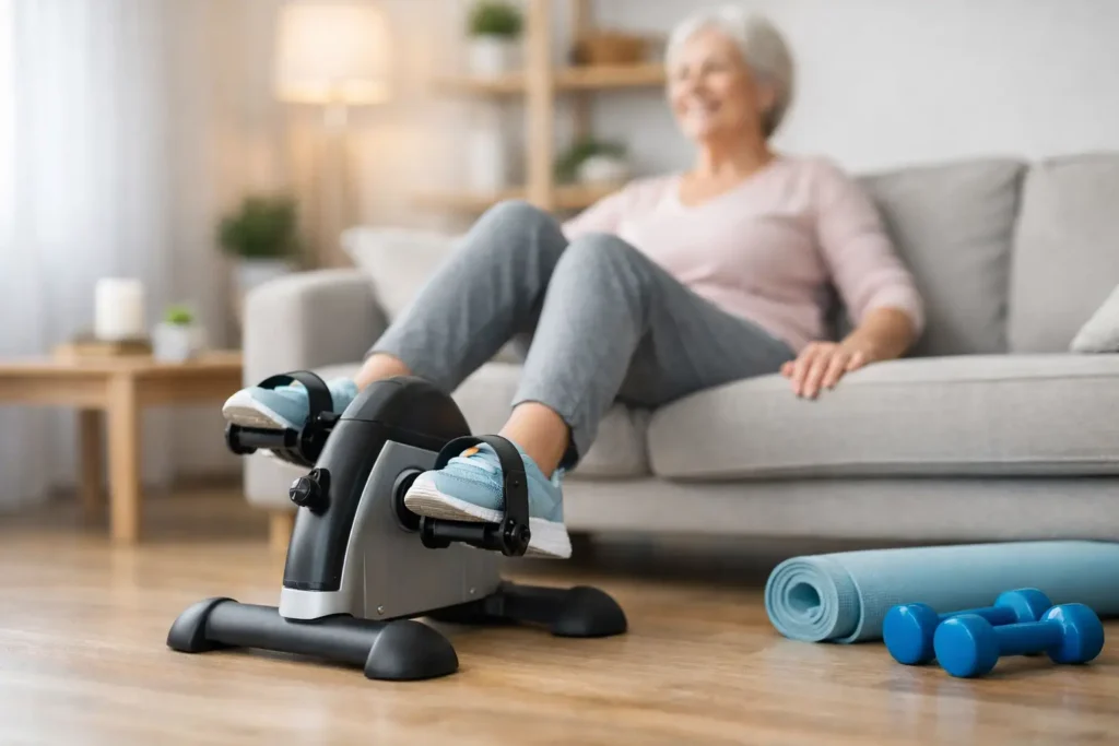 Pedalier para rehabilitación en casa: cómo elegir