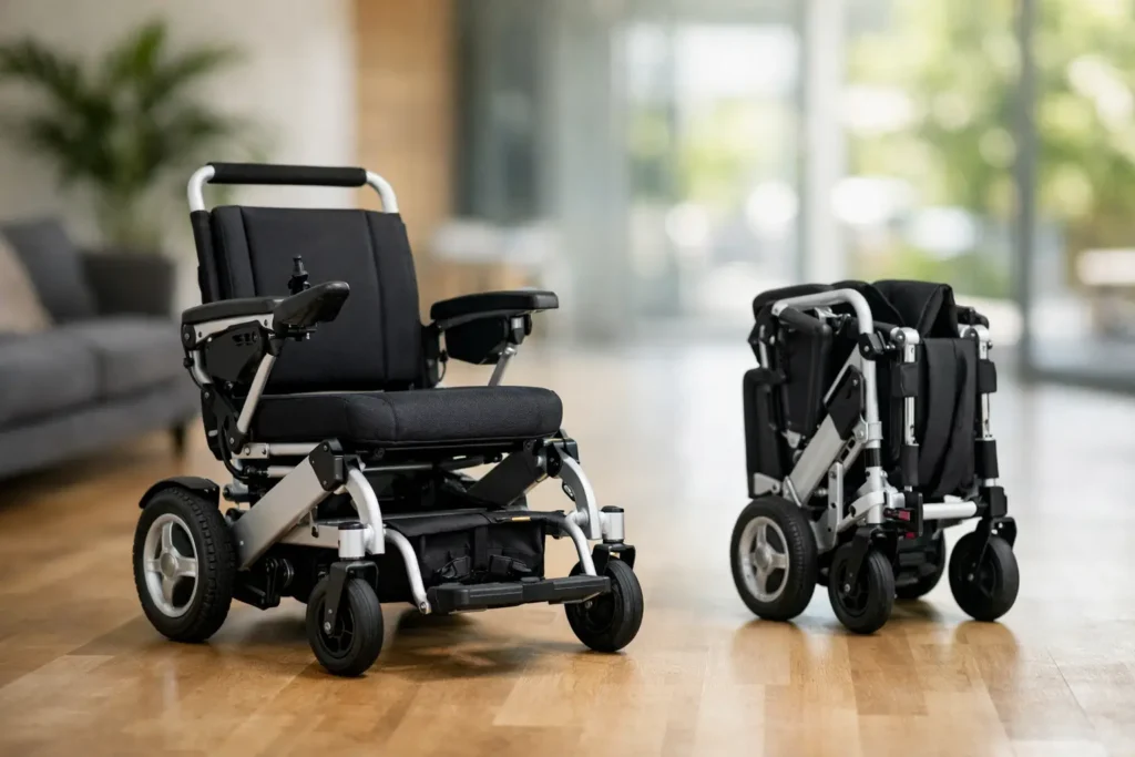 Silla de ruedas eléctrica plegable: cómo elegir