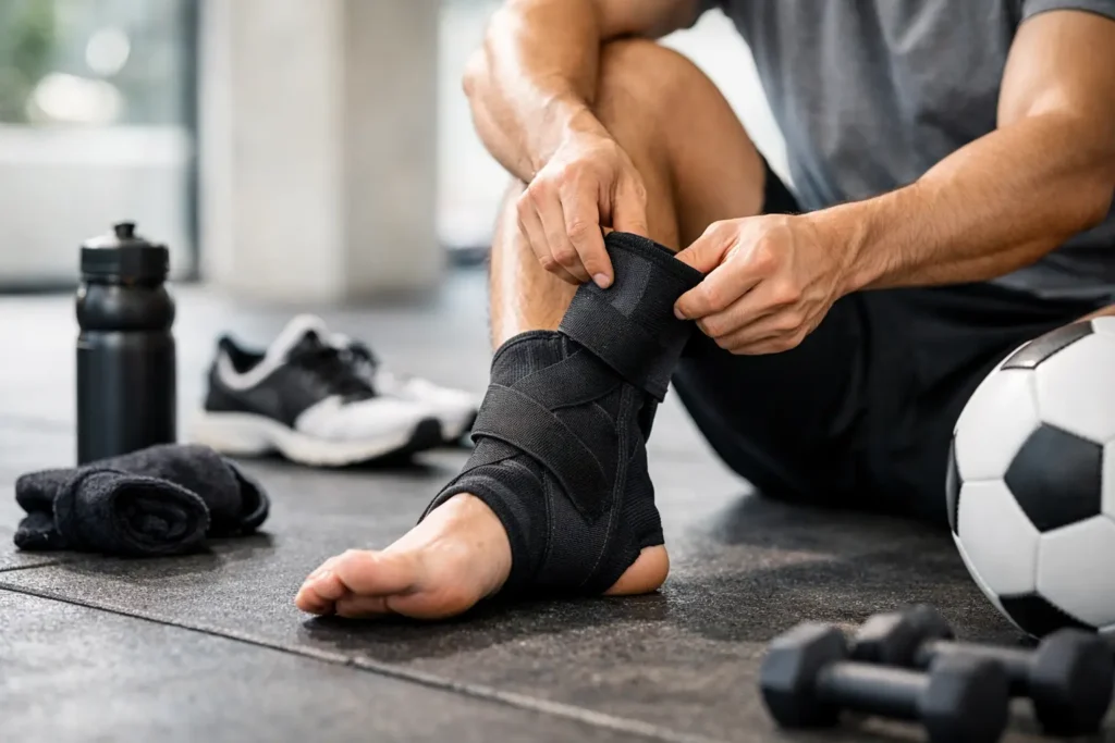 Soporte de tobillo para deporte: cómo elegirlo