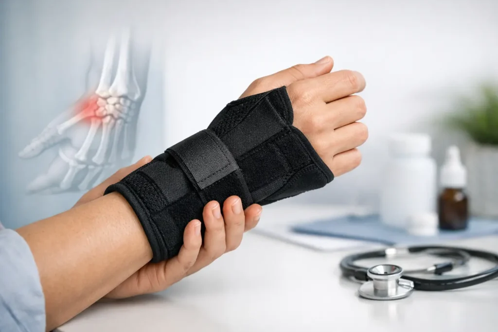 ¿Sirve la muñequera para tendinitis?