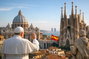 Vaticano, Papa y visita a Barcelona