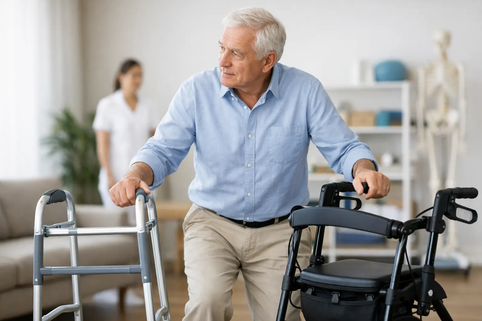 Qué andador necesita un adulto