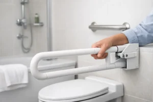 Cómo elegir barras abatibles para baño con seguridad