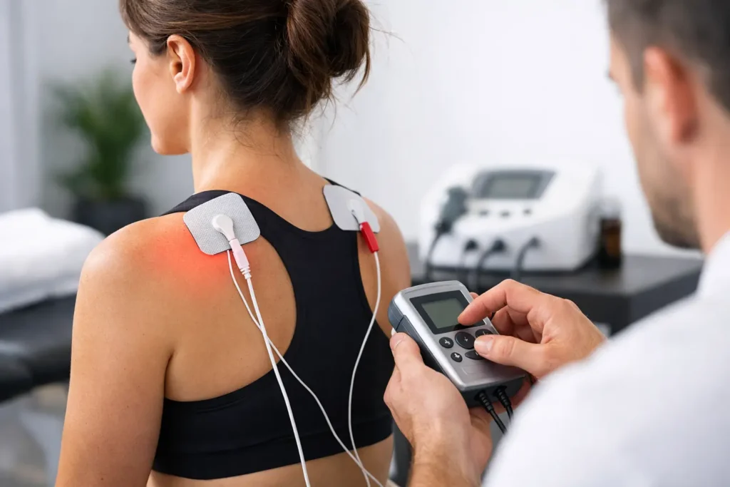 Guía de electroterapia para dolor muscular