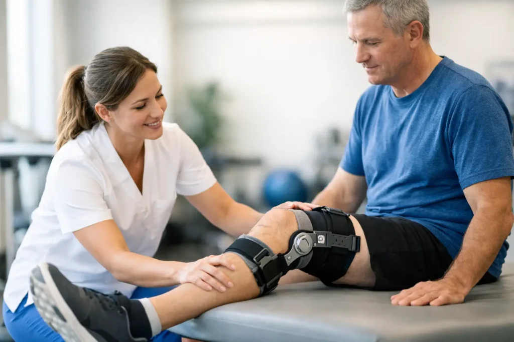 Caso de recuperación de prótesis de rodilla