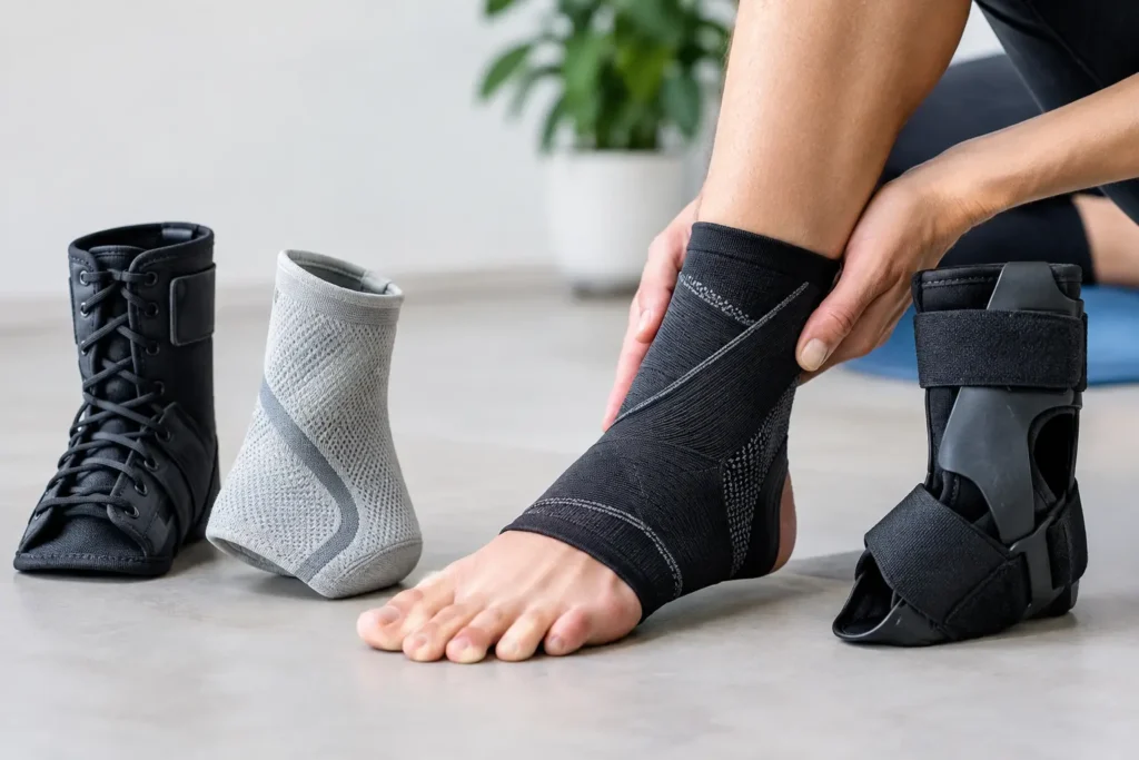 Mejores soportes para tobillo según tu lesión