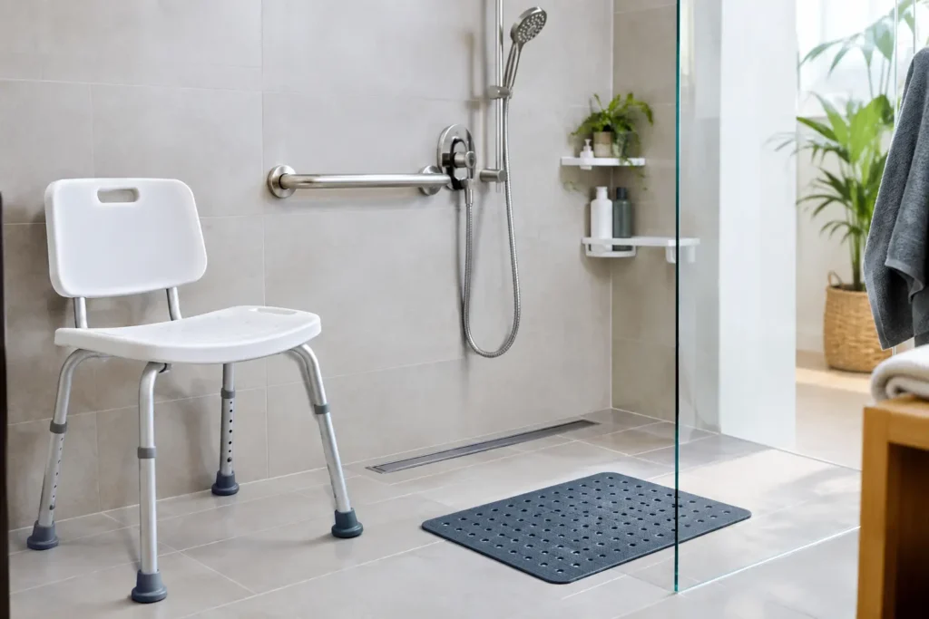 Tipos de ayudas para ducha y cómo elegirlas